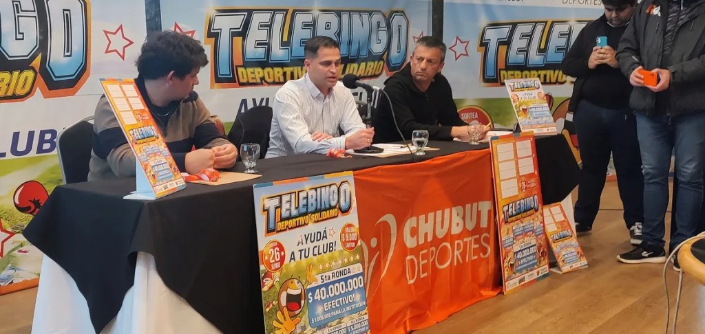 Con corrección: Lotería del Chubut presentó en Esquel el Telebingo Deportivo&nbsp;Solidario