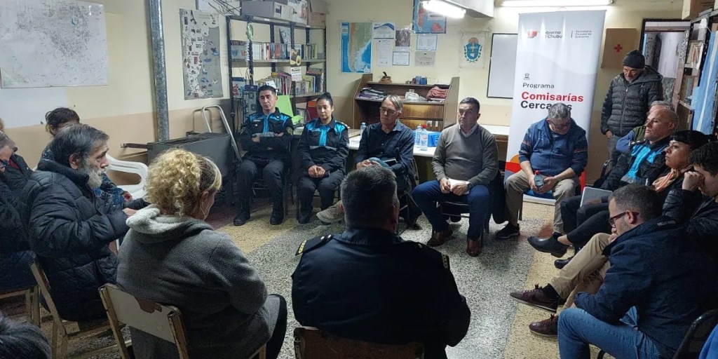 Avanzan los encuentros vecinales para la Seguridad en&nbsp;Chubut