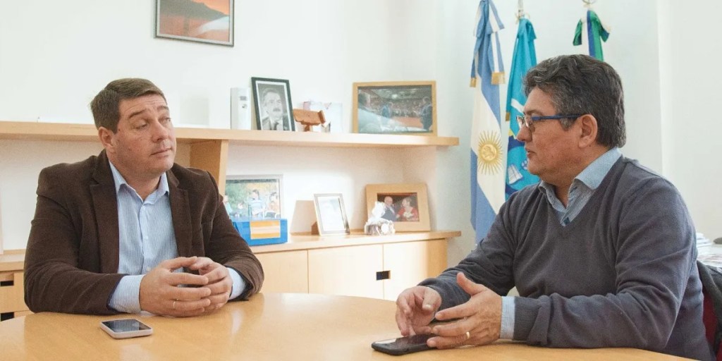 Biss recibió a Mongilardi, intendente de Río&nbsp;Senguer