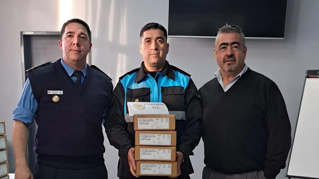 Provincia entregó equipamiento policial de última tecnología a la Unidad Regional de Comodoro&nbsp;Rivadavia
