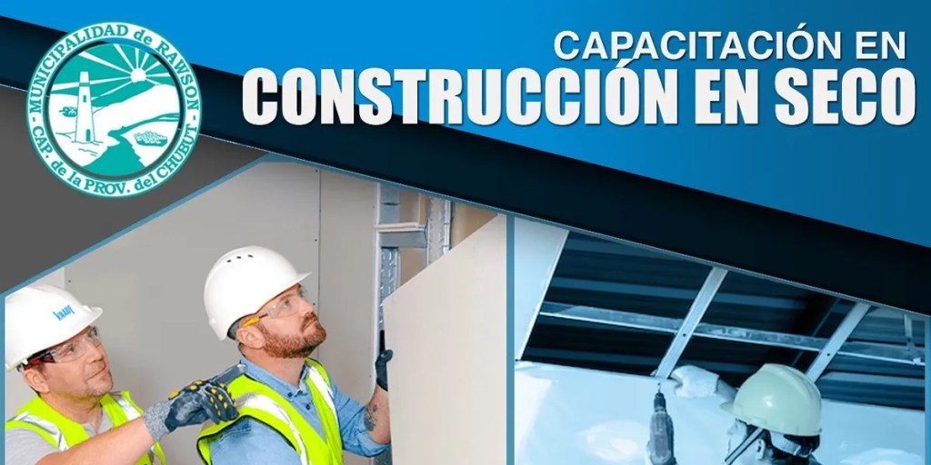Capacitarán para auxiliar de construcción en seco en&nbsp;Rawson