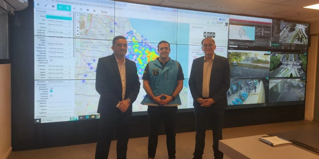 Funcionarios de Trelew recorrieron el Centro de Monitoreo de&nbsp;CABA