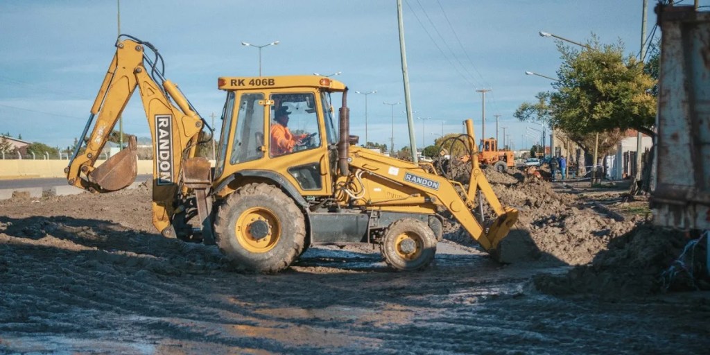 La Municipalidad avanza con la readecuación de calles en&nbsp;Rawson