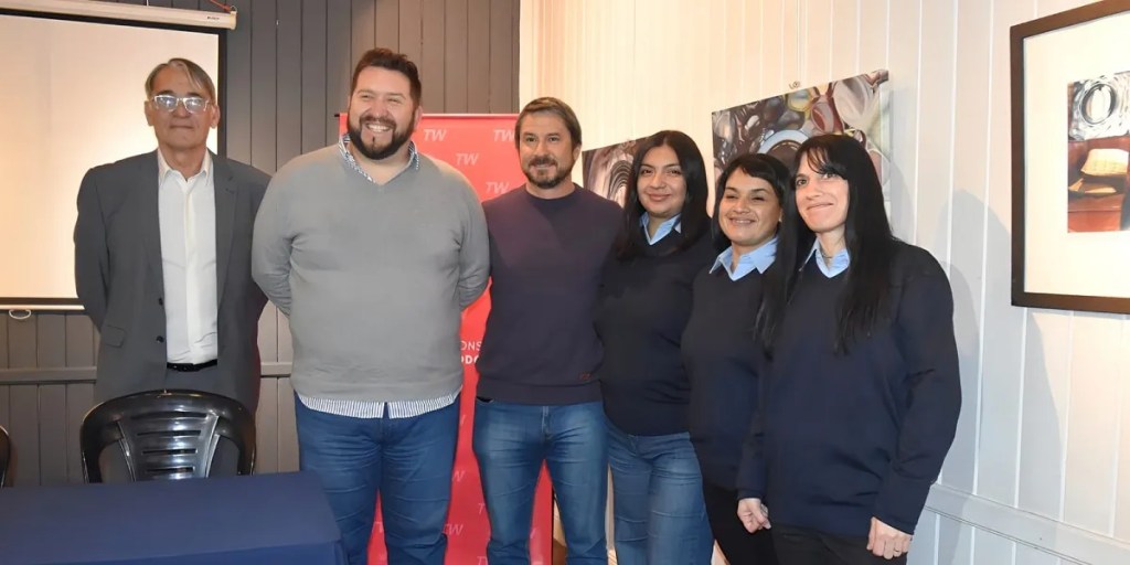 Merino presentó la aplicación de transporte “El&nbsp;22”