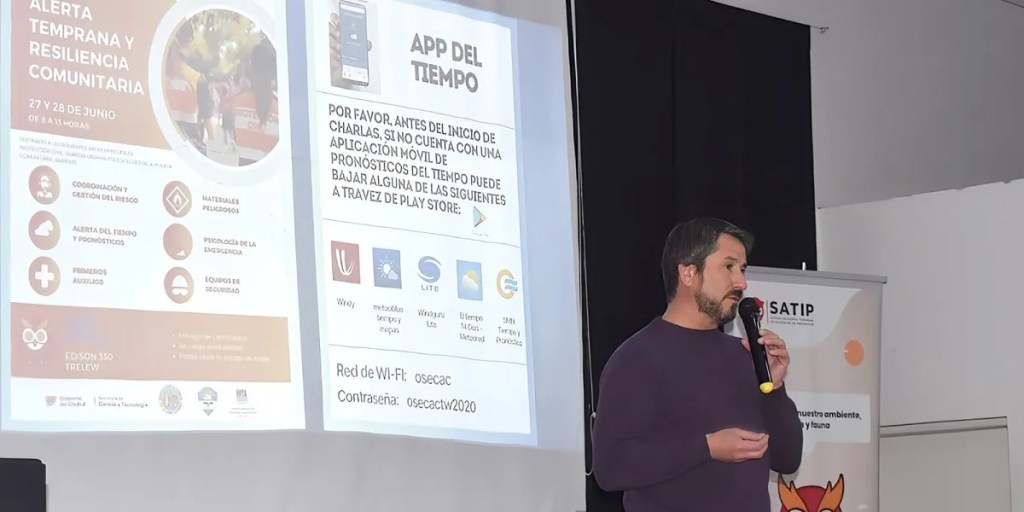 Merino presidió la apertura de las Jornadas de Alerta Temprana y Resiliencia&nbsp;Comunitaria