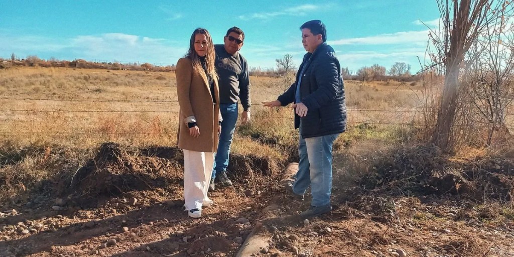 Obras Públicas Municipal realizó trabajos en pluvial del Área&nbsp;26