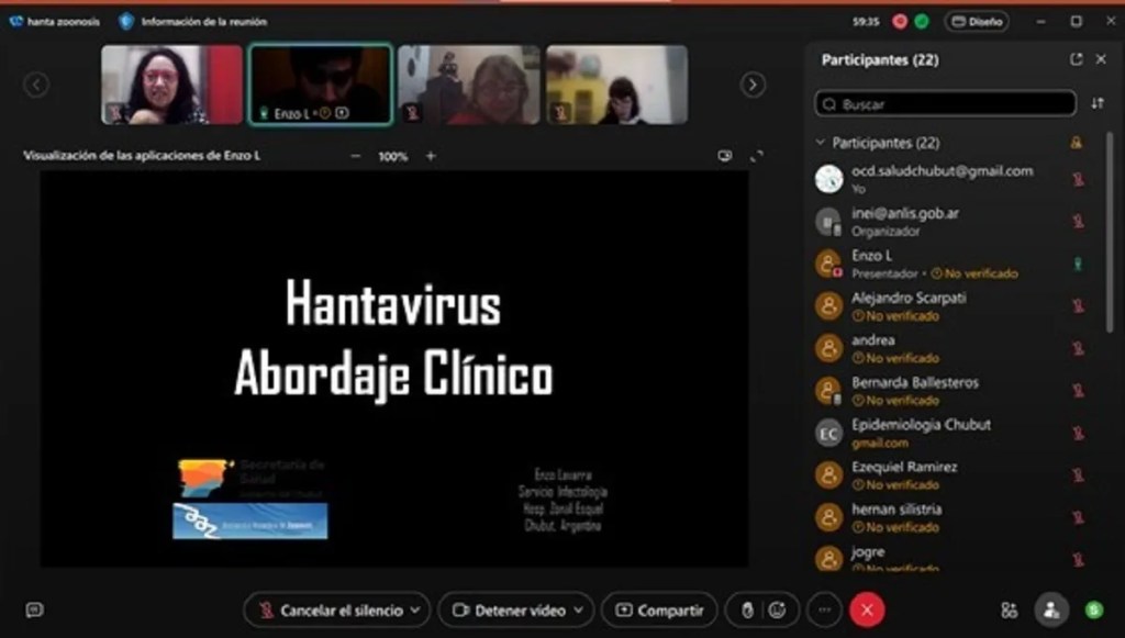 Profesionales de todo el país recibieron capacitación de Chubut sobre&nbsp;Hantavirus