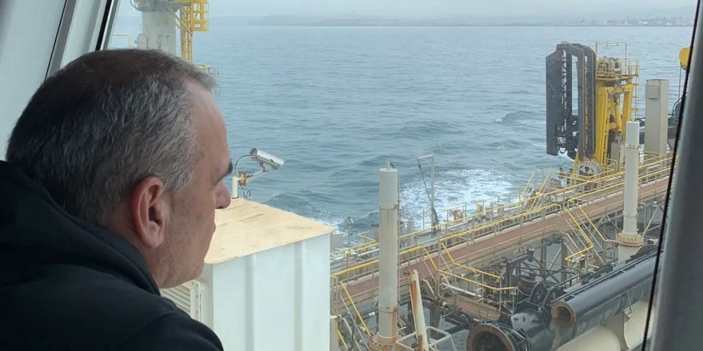 Provincia supervisó trabajos de dragado en el puerto de Comodoro&nbsp;Rivadavia