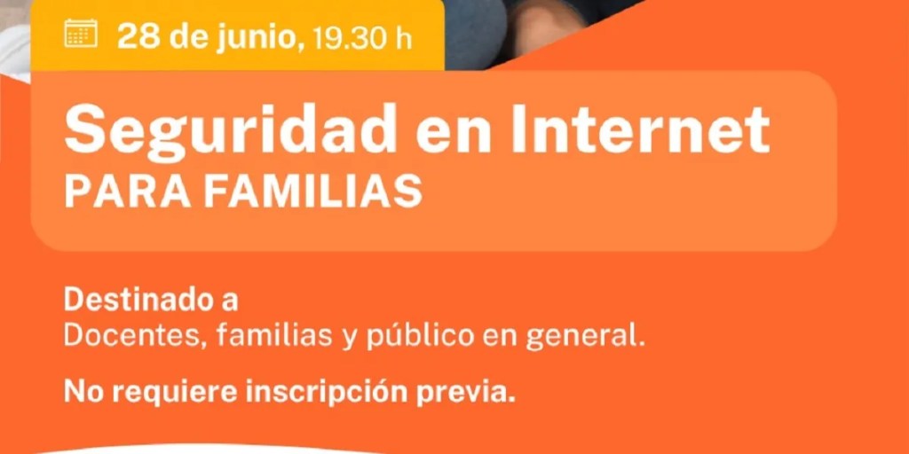Seguridad en Internet: Provincia realiza en Comodoro Rivadavia una charla especialmente destinada a las&nbsp;familias