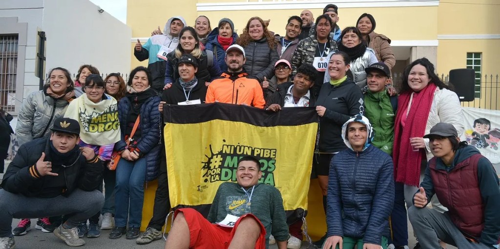 Trelew caminó y corrió por un Chubut sin&nbsp;drogas