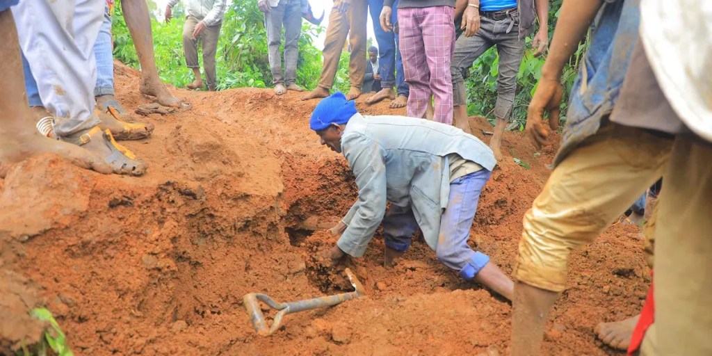 Aumenta a 146 el número de muertos por un alud en el sur de&nbsp;Etiopía
