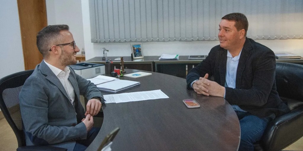 Damián Biss y Victoriano Parodi abordaron la crisis del transporte en&nbsp;Rawson