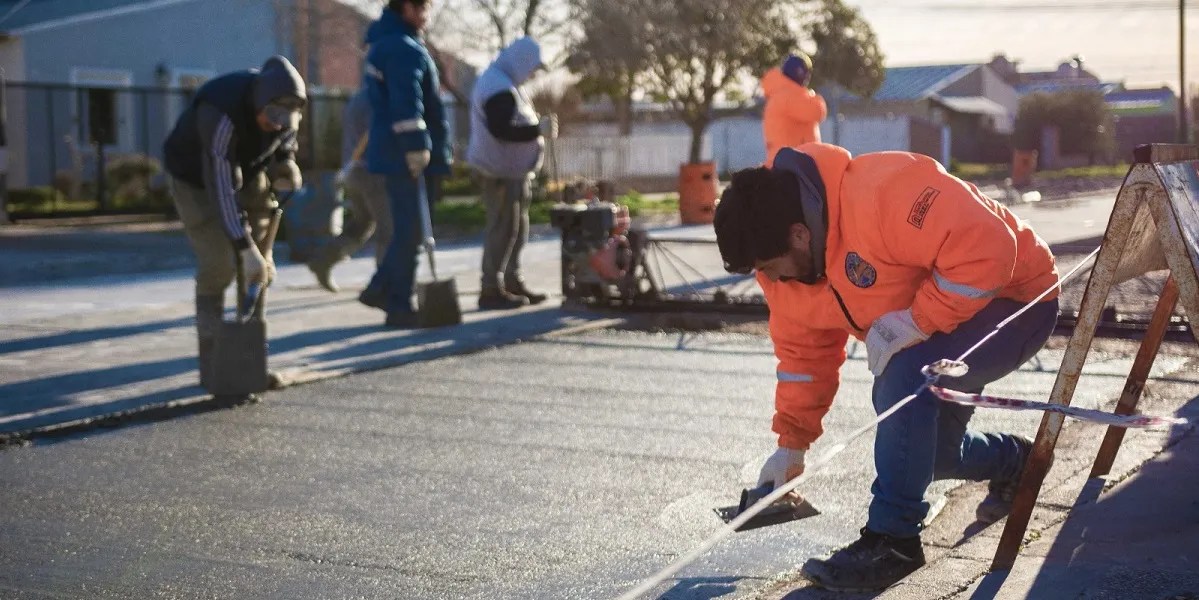 El área municipal de Obras Públicas continúa trabajando en la mejora de ...