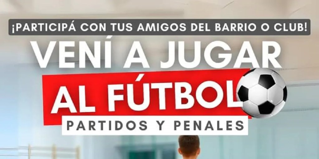 Trelew organiza evento gratuito de fútbol y penales para&nbsp;niños