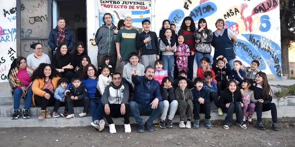 Merino participó de los festejos del Centro Juvenil Proyecto de&nbsp;Vida