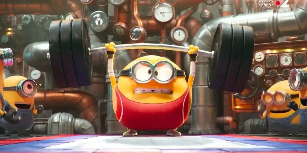 Minions, Juegos Olímpicos, París 2024, Mona Lisa, Leonardo Da Vinci, Mi Villano Favorito, ceremonia inaugural, video viral, cultura pop, deportes, entretenimiento, Río Sena, Gioconda, arte y deporte, humor olímpico