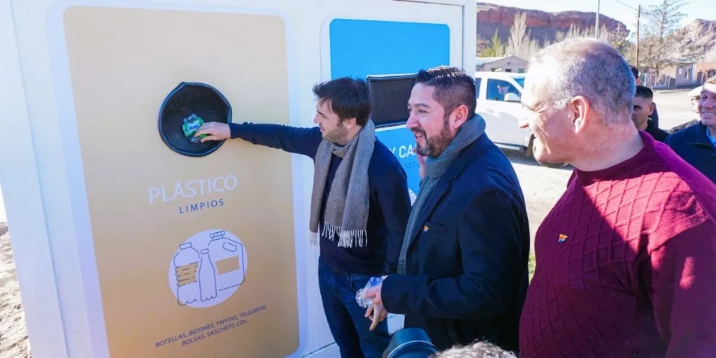 Provincia entregó «Puntos Limpios» para la separación de residuos en Rawson y Las&nbsp;Plumas