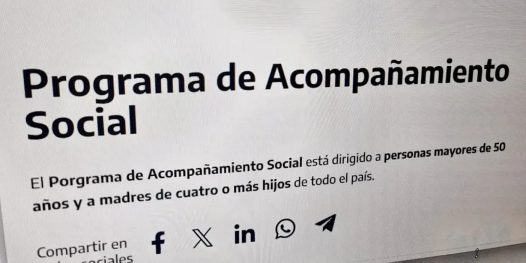 ¡Atención! Últimos días para actualizar datos del programa de Acompañamiento&nbsp;Social