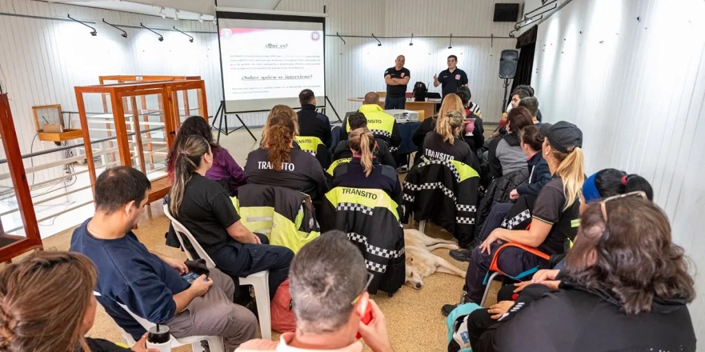 Realizan un taller de primeros auxilios emocionales para empleados públicos en&nbsp;Rawson