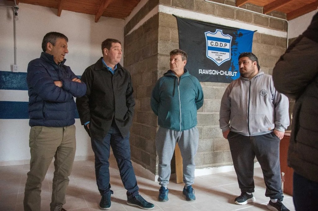 Biss y Reyes destacan el avance de las obras en el Club Deportivo Defensores del&nbsp;Parque