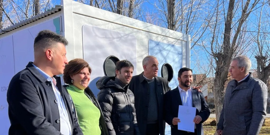 reciclado, residuos, gestión ambiental, Río Mayo, estación de reciclado, reciclaje, ambiente, Chubut, Secretaría de Ambiente, Gustavo Loyaute, Ignacio Torres, Pan American Energy, sostenibilidad, separación de residuos, Plaza San Martín