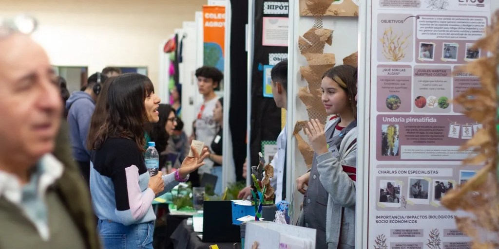 Feria de Ciencias, Trelew, STEAM, educación, ciencia y tecnología, innovación, Gobierno del Chubut, José Luis Punta, Ignacio Torres, creatividad, interdisciplinario, estudiantes, Escuela 751, proyectos educativos, Chubut.