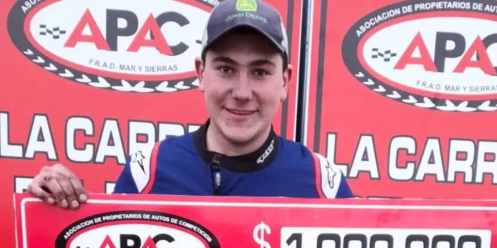 Falleció el joven piloto José Larroudé en un accidente en la Ruta&nbsp;30