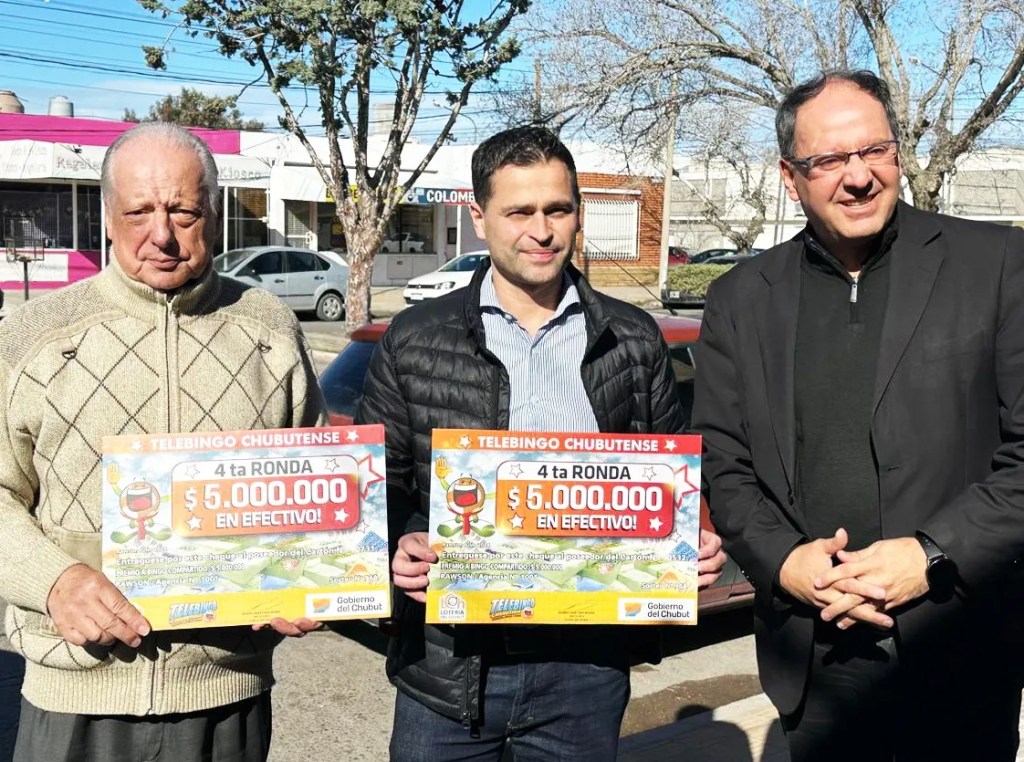 Telebingo Chubutense, Lotería del Chubut, Rawson, ganadores, sorteos, premios, bingo, televisión en vivo, entretenimiento, Chubut, agencia de lotería, Ramiro Ibarra, Canal 7