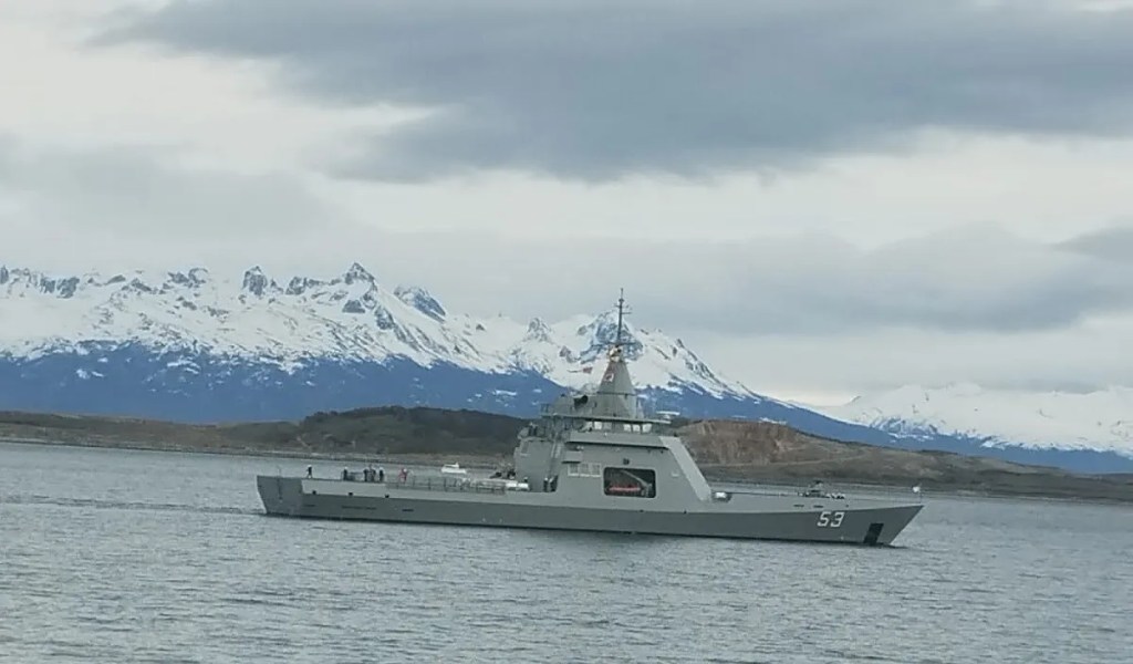 El Patrullero Oceánico “Almirante Storni” de la Armada Argentina abre sus puertas en Comodoro&nbsp;Rivadavia