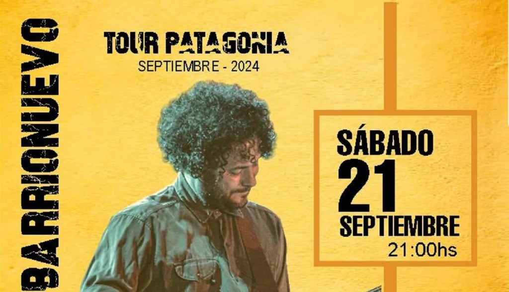 Raly Barrionuevo, Trelew, Teatro Verdi, concierto en Trelew, folclore argentino, música en vivo, entradas Raly Barrionuevo, cultura Trelew, recital en Trelew, eventos Chubut, septiembre en Trelew, música independiente, artistas argentinos, folclore contemporáneo, espectáculo musical