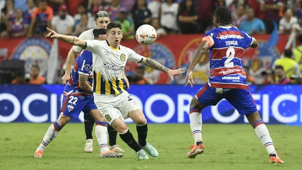 Rosario Central, Copa Sudamericana, Fortaleza, eliminación, octavos de final, Matías Lequi, Facundo Mallo, Yago Pikachu, Juan Martín Lucero, fútbol argentino, fútbol sudamericano, Brasil, Rosario, Jorge Broun, Ignacio Malcorra, Enzo Copetti