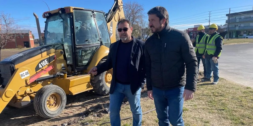 Trelew, repavimentación, obras viales, Gerardo Merino, rotonda 5 de Octubre, infraestructura urbana, recuperación vial, Capitán Murga, desarrollo urbano, señalización vial, tránsito, empleo local, AVP, Planificación Urbana, Trelew obras