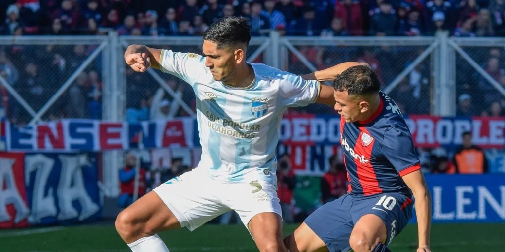 Atlético Tucumán venció a San Lorenzo en tiempo de&nbsp;descuento