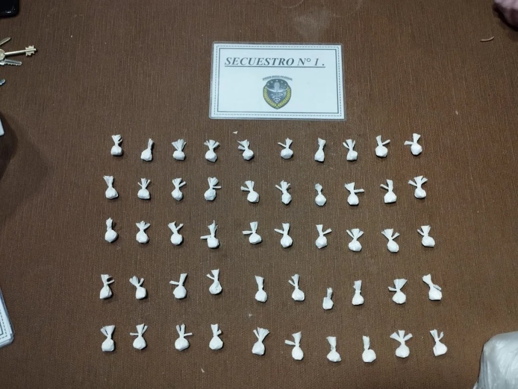 narcotráfico, narcomenudeo, Puerto Madryn, Policía del Chubut, incautación de drogas, cocaína, marihuana, delitos, justicia, seguridad, GEOP, fiscal federal, comisario Ricardo Riquelme, juez Gustavo Lleral, operación antidrogas