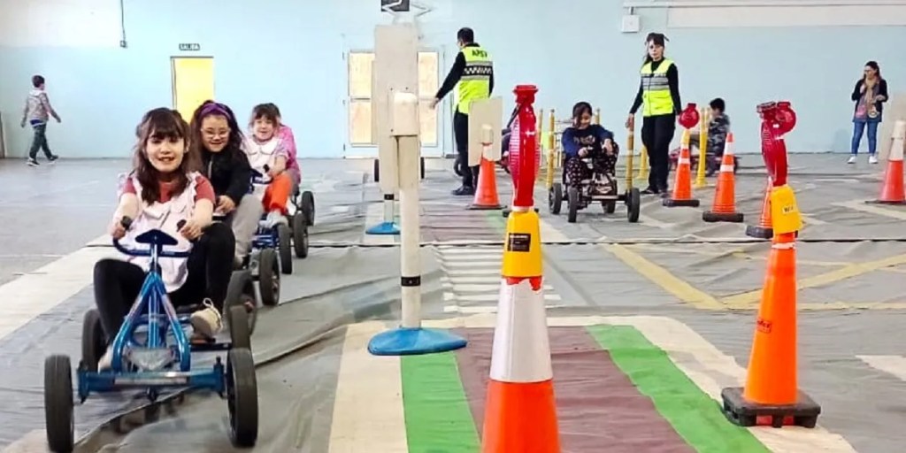 Más de 700 niños participaron en actividades de educación vial en&nbsp;Chubut