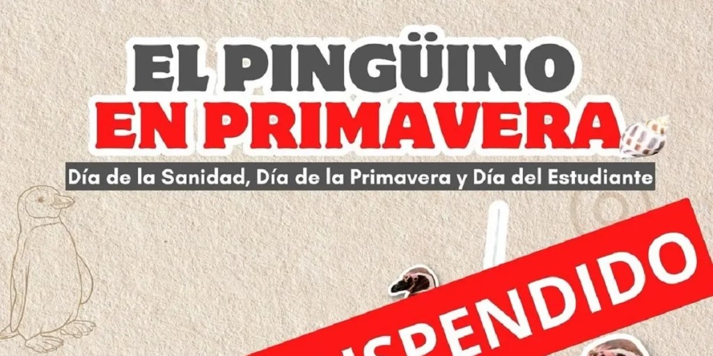 Pingüino en Primavera, Trelew, Fiesta del Pingüino, 27 de septiembre, evento reprogramado, plaza Alfredo García, Coordinación de Políticas, bienestar comunitario, Día de la Primavera, Día del Estudiante, recreación familiar, deportes, salud, shows musicales, sorteos, actividad al aire libre