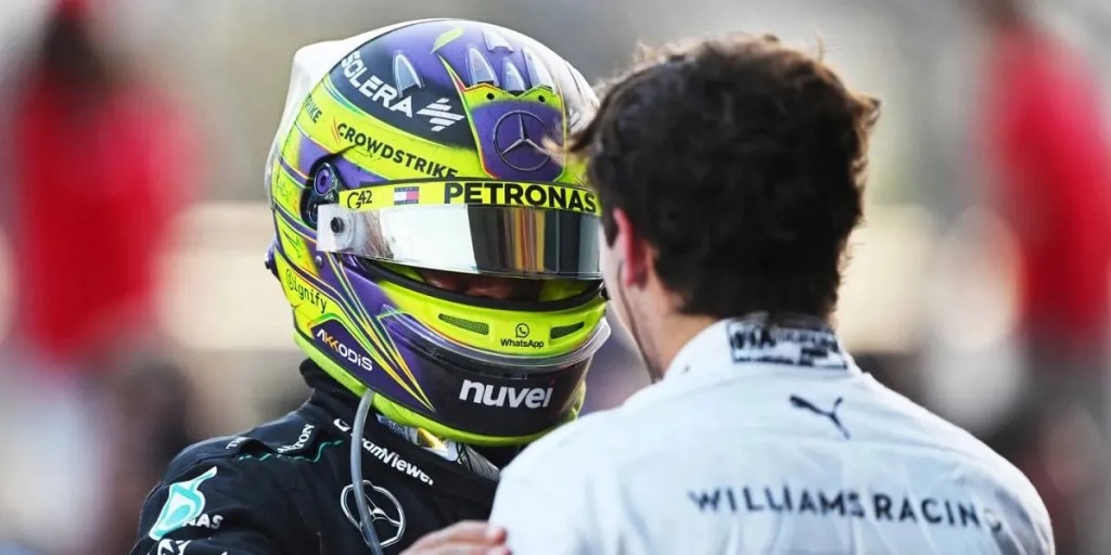 Lewis Hamilton elogió a Franco Colapinto tras su destacada actuación en&nbsp;Azerbaiyán