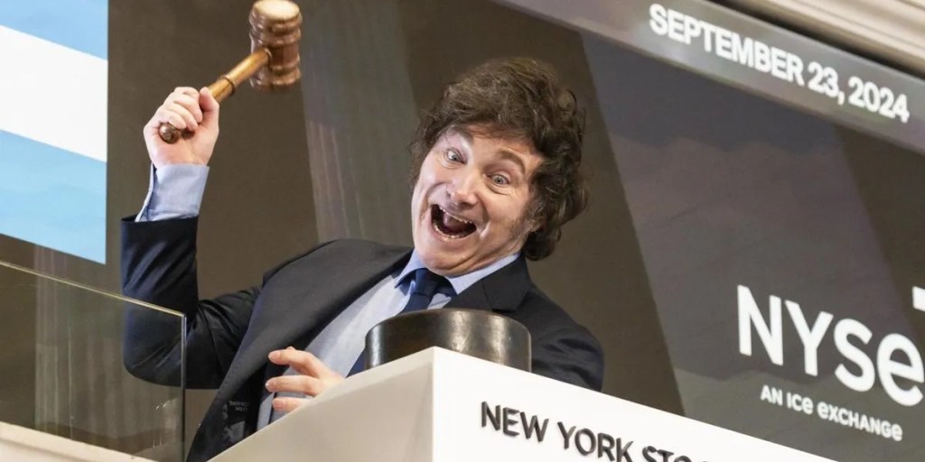 Javier Milei reafirma su plan económico ante inversores en Nueva&nbsp;York