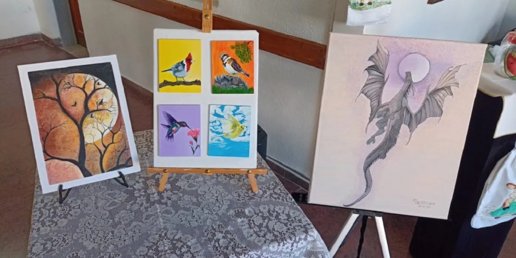 Exposición de técnicas decorativas y manualidades en Trelew: un espacio con salida&nbsp;laboral