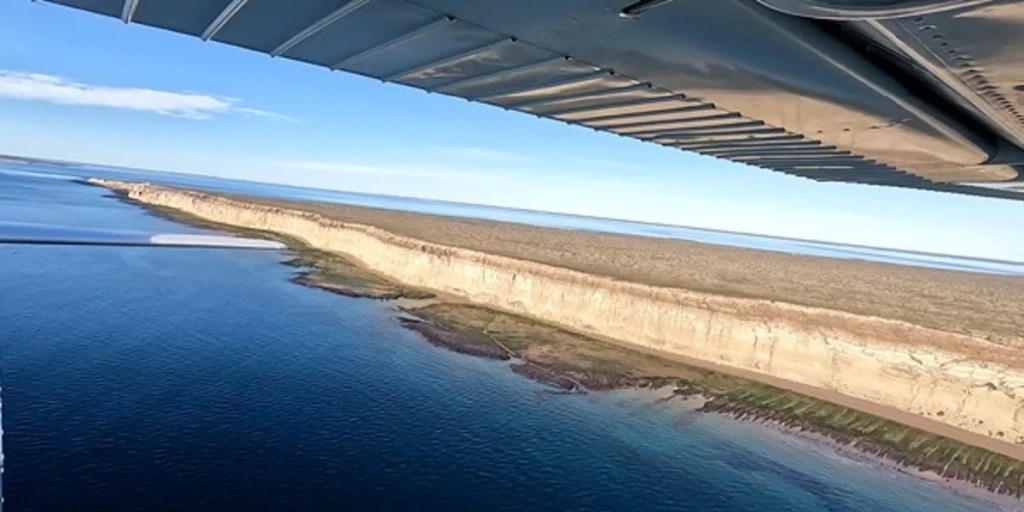 Primer relevamiento aéreo en Chubut para identificar la contaminación plástica de origen&nbsp;pesquero