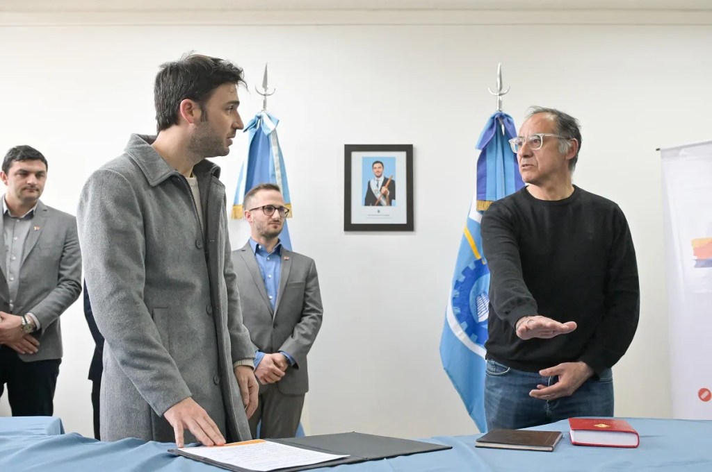 Sergio Wisky y Denise Acosta asumen nuevos cargos en el Gobierno de&nbsp;Chubut