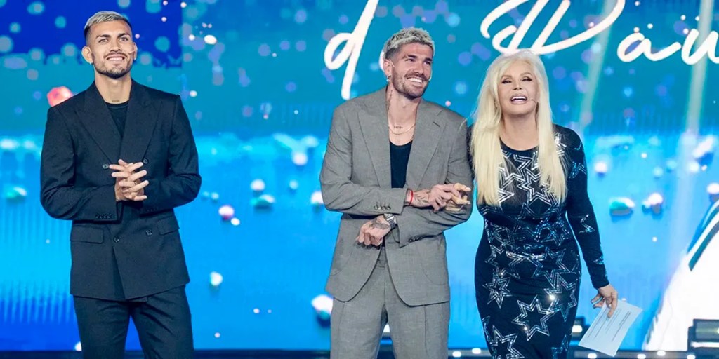 Susana Giménez, regreso de Susana, Telefe, Rodrigo De Paul, Leandro Paredes, María Becerra, Marcelo Iripino, Licha López, campeones del mundo, show de Susana, televisión argentina, debut Susana 2024, rating TV Arg, figuras del espectáculo, AFA, coreografía en vivo