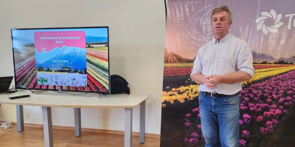 Convención Braztoa, Esquel, turismo en Chubut, temporada de Tulipanes, Trevelin, turismo brasileño, operadores turísticos, Ignacio Torres, Diego Lapenna, tulipanes en Trevelin, mercado turístico, turismo en la cordillera, operadores de turismo brasileños, eventos turísticos, Ministerio de Turismo Chubut, BRAZTOA