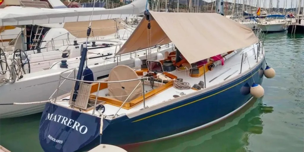 El velero «Matrero» inicia su travesía en la Costa&nbsp;Azul