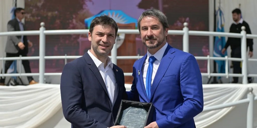 Ignacio Torres, Trelew, Chubut, 138° aniversario, infraestructura, obra pública, desarrollo industrial, Gerardo Merino, empleo