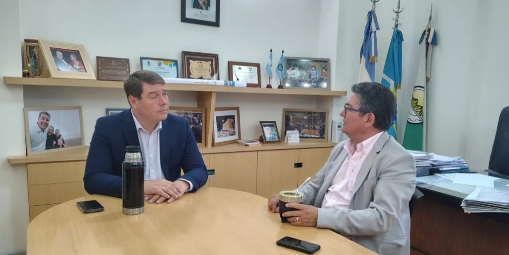 Encuentro entre Biss y Mongilardi para impulsar trabajos conjuntos entre&nbsp;municipios