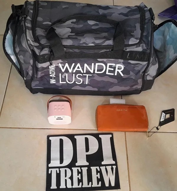 Policía del Chubut, Trelew, robo agravado, allanamientos, Policía de Santa Cruz, investigación, detenciones, seguridad, Caleta Olivia, elementos secuestrados, justicia