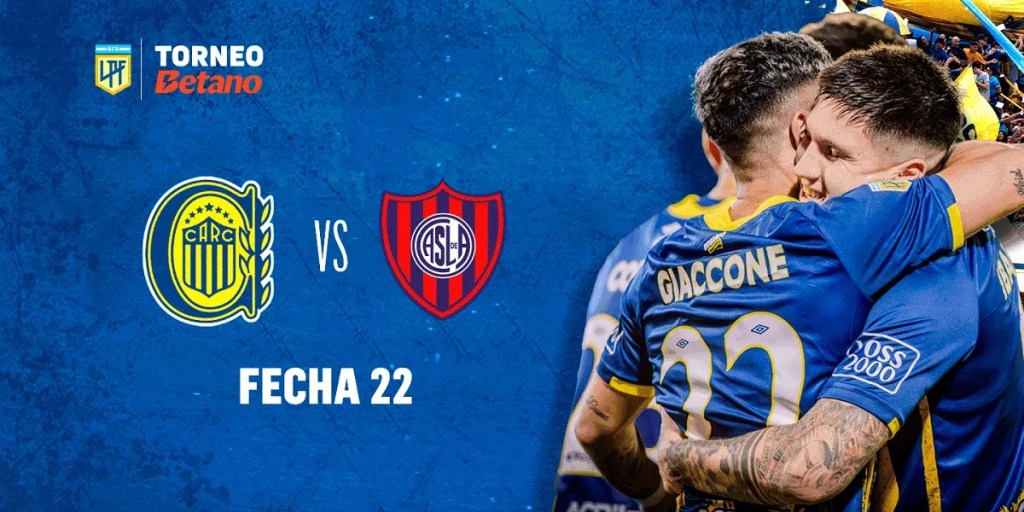 Rosario Central, San Lorenzo, Liga Profesional, Miguel Ángel Russo, Matías Lequi, Gigante de Arroyito, fútbol argentino, TNT Sports, Andrés Merlos, VAR, Jaminton Campaz, Alexis Cuello, Tomás Porra, posiciones, hinchas, victoria