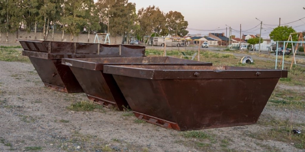 Fomentan la limpieza urbana con volquetes para residuos voluminosos en&nbsp;Rawson