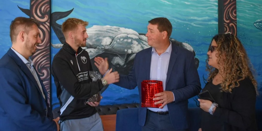 Biss recibió al noveno bocado galés en el marco del hermanamiento&nbsp;cultural